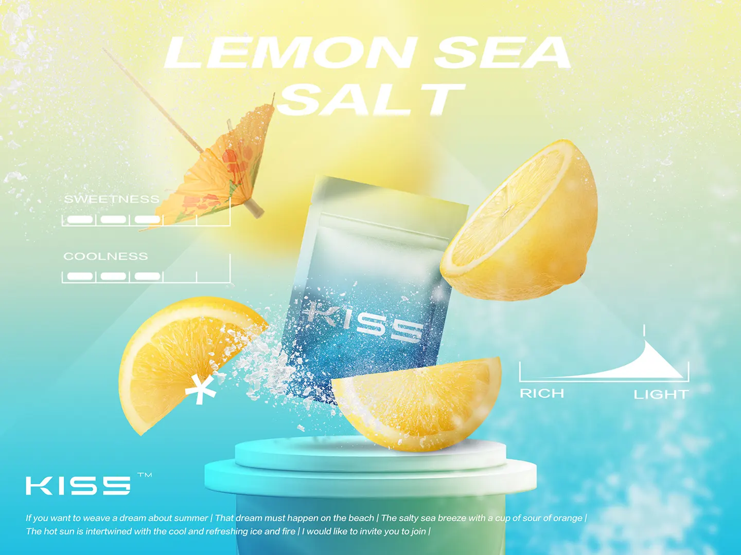 KIS5 lemon sea salt flavor mod